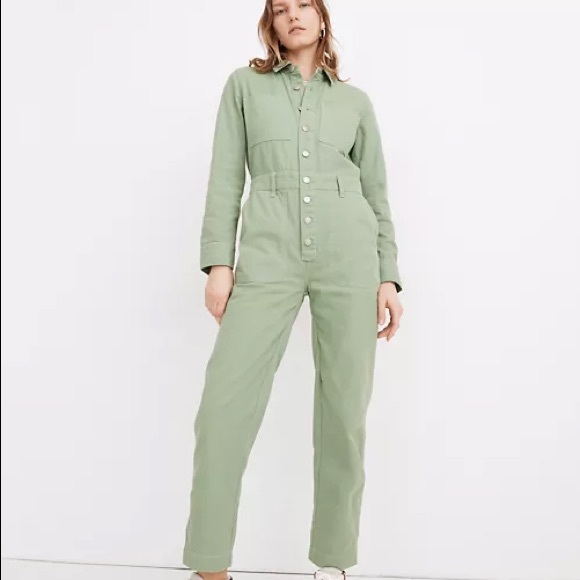 Madewell Pants - Garment-Dyed Relaxed Coverall Jumpsuit